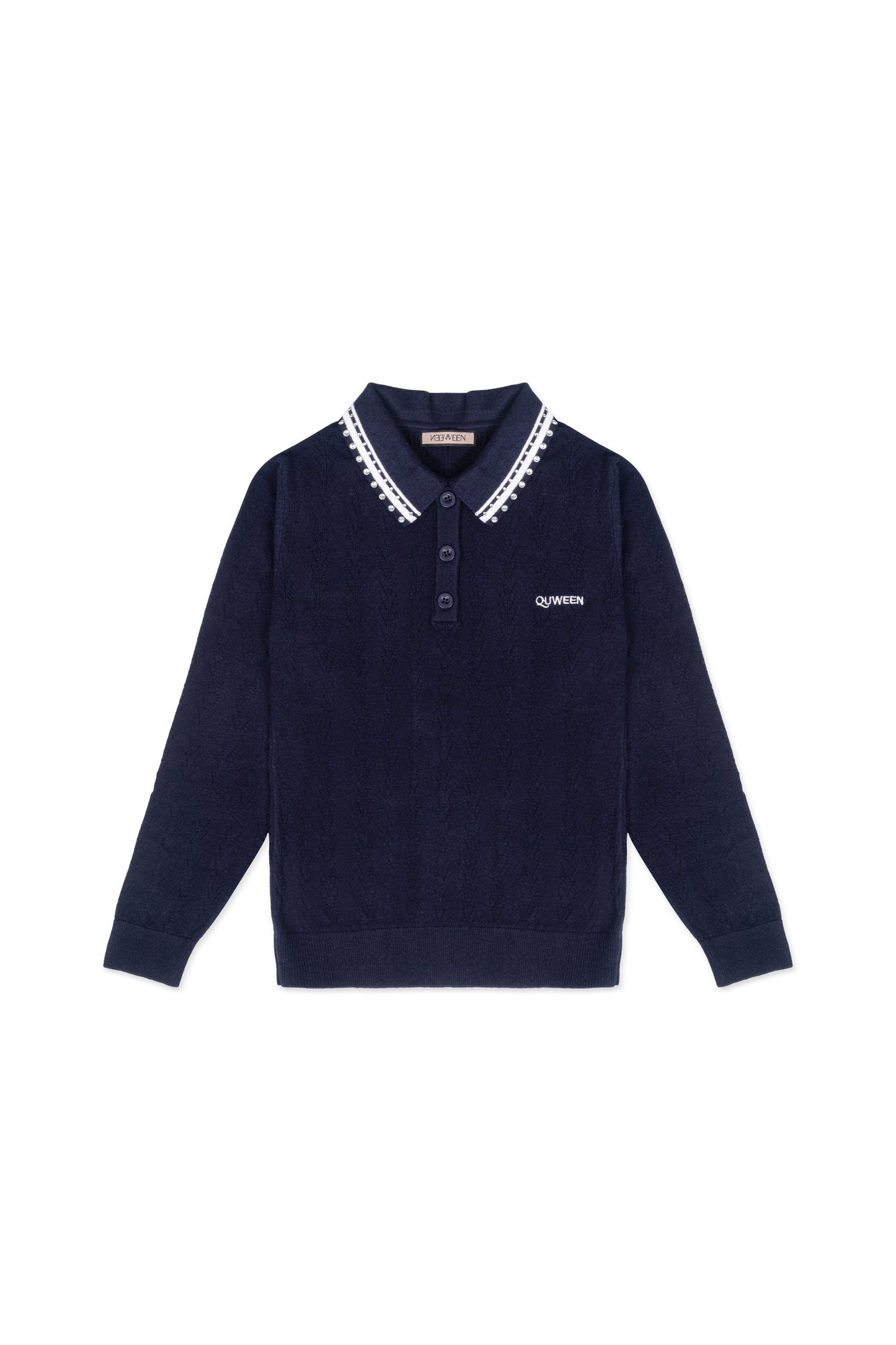 Taşlı Gömlek Yaka