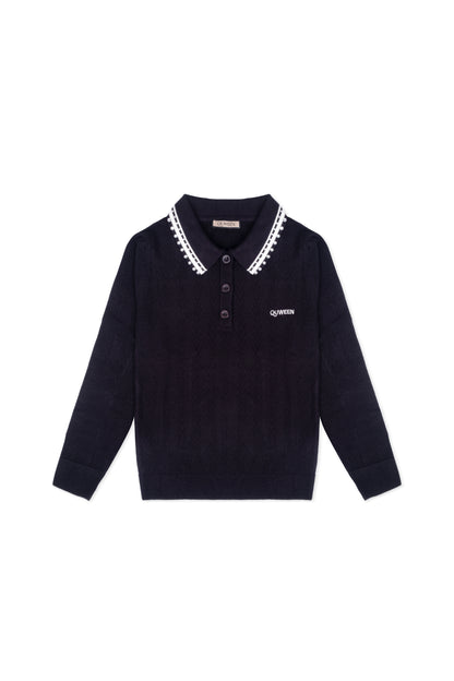 Taşlı Gömlek Yaka